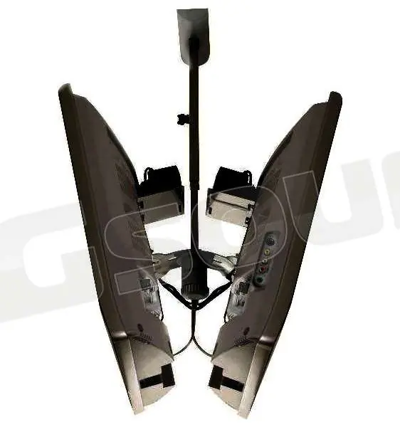 Prandini 504/2 supporto da soffitto per doppio tv lcd Supporti TV LC