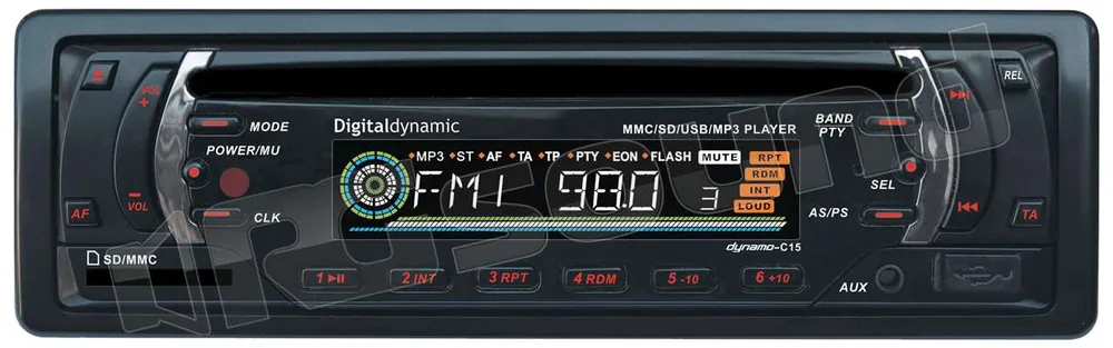 Digitaldynamic DYNAMO C15 Autoradio 1 din e 2 din Car stereo - Auto