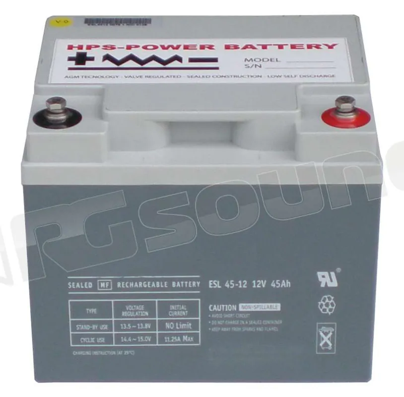 HPS-Power Battery HPS-45SL Batterie per avviamento e servizi - Batt
