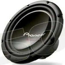 Pioneer TS-W309 Singola Bobina per Box e Free-air Subwoofer - Subwoo