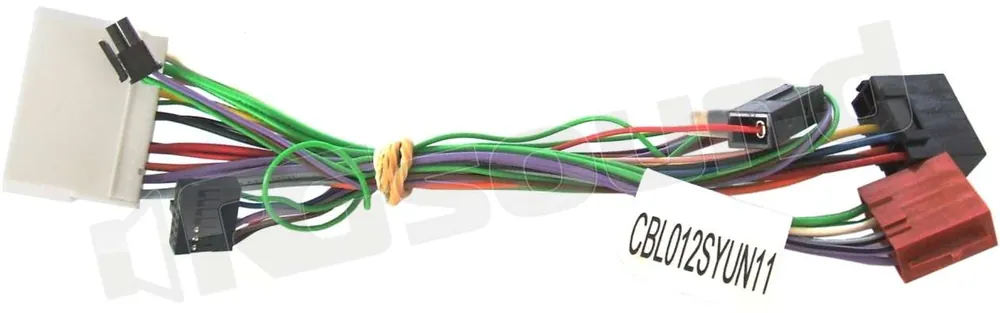 Paser CBL012SYUN11 Sangyong Interfacce comandi al volante - Cablaggi