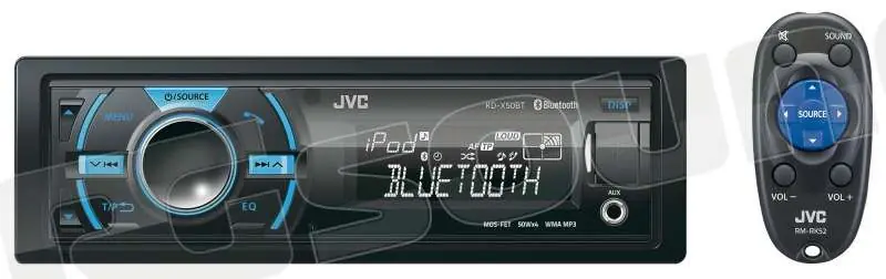 JVC KD-X50BTE Sintolettore Digital Media con tecnologia wireless Bluet