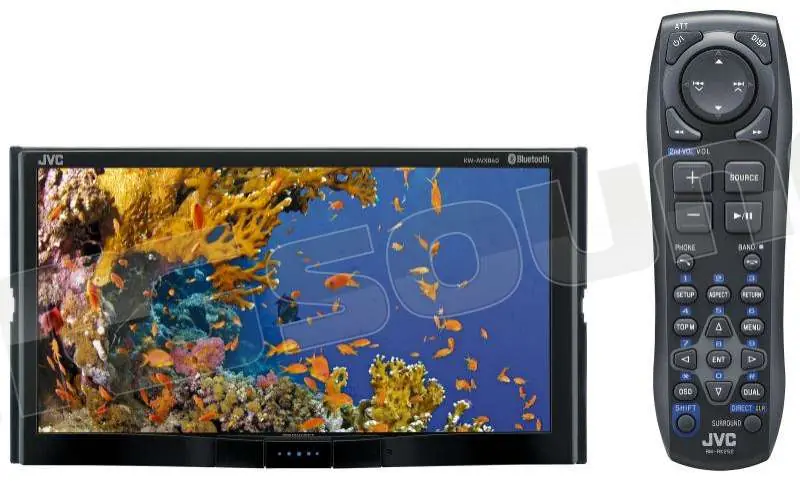 JVC KW-AVX840 Sintolettore AV 2-DIN Monitor auto 1 e 2 Din Car multi