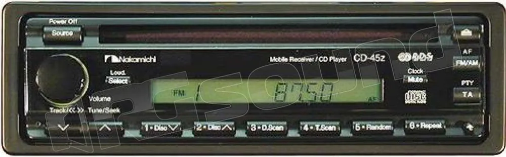 Nakamichi CD45Z Autoradio CD Player Autoradio 1 din e 2 din Car ster