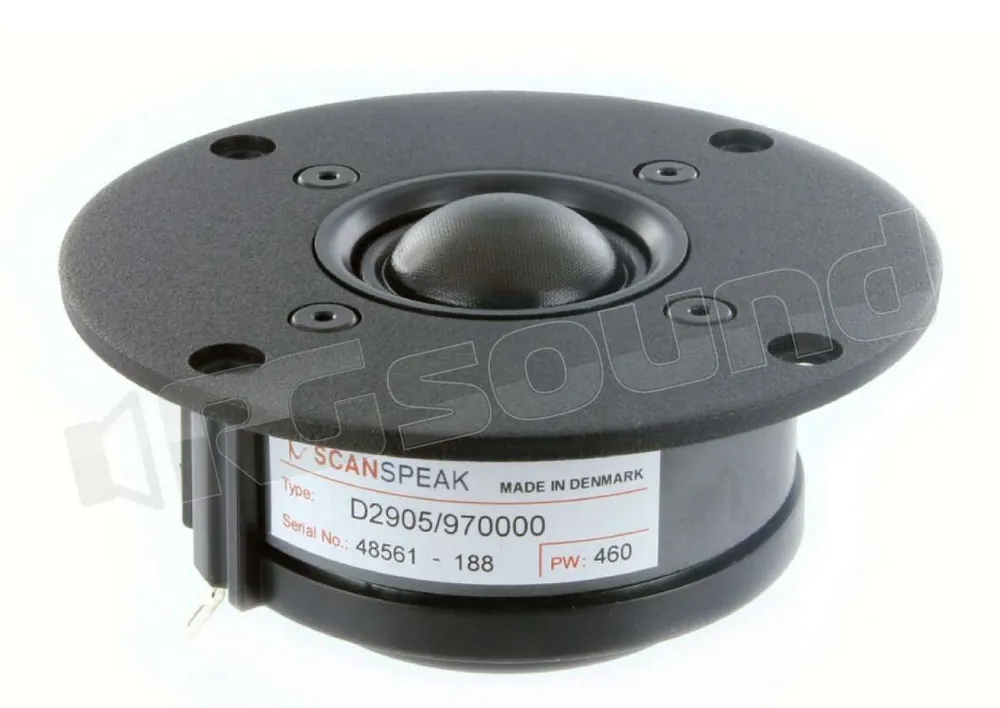 Scan Speak D2905/970000 coppia tweeter 28mm con cupola morbida, impede