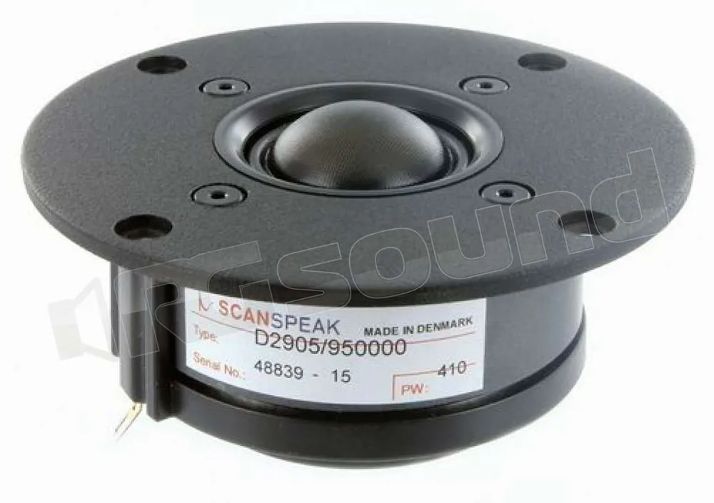 Scan Speak D2905/950000 coppia tweeter 28mm con cupola morbida, impede