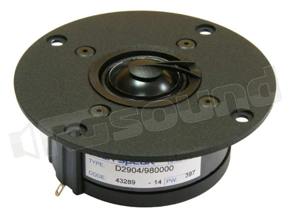 Scan Speak D2904/980000 coppia tweeter 28mm con cupola in alluminio