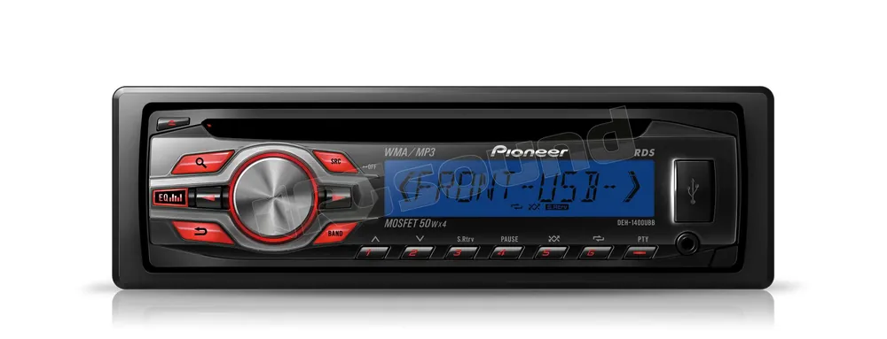 Pioneer DEH-1400UBB Sintolettore CD RDS Autoradio 1 din e 2 din Car