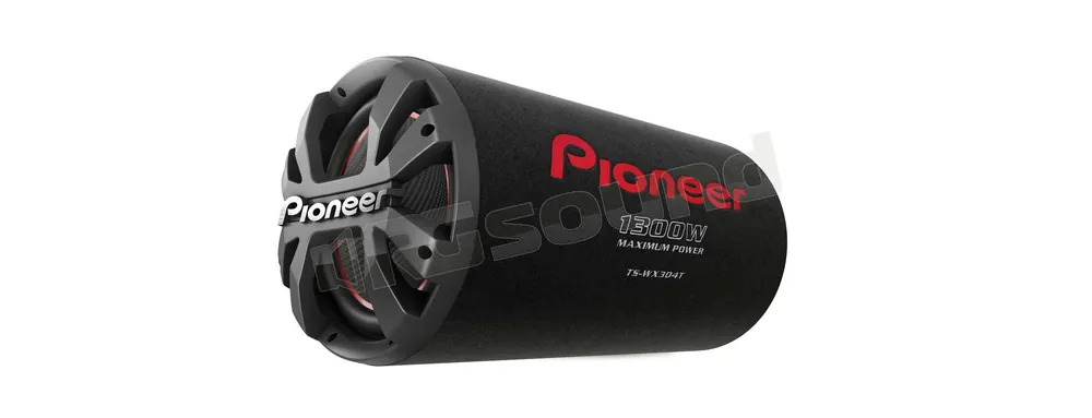 Pioneer TS-WX304T Subwoofer Bass Reflex Subwoofer - Subwoofer in cas
