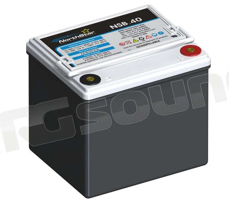 Northstar NSB 40 Attacco filettato M6F senza morsetti Batterie per a