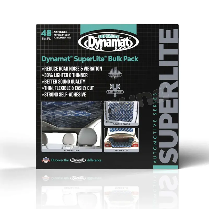 Dynamat DYN10648 Dynamat Superlite Bulk Smorzante superleggero - 12 fo
