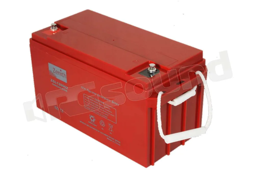 Zenith ZGL120062 12v 65Ah Batterie per avviamento e servizi - Batter