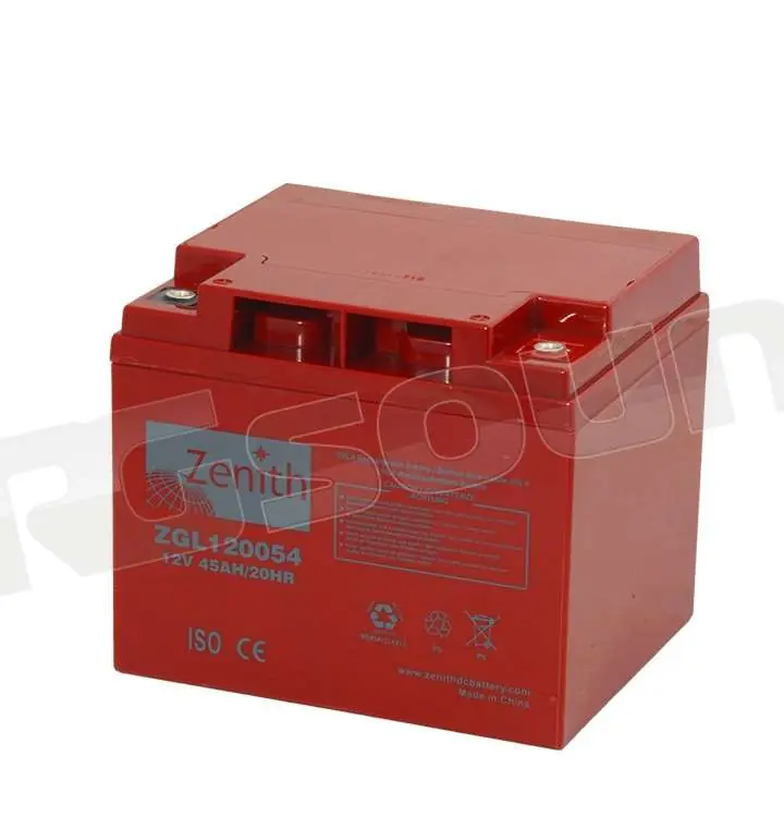 Zenith ZGL120054 12v 45Ah Batterie per avviamento e servizi - Batter