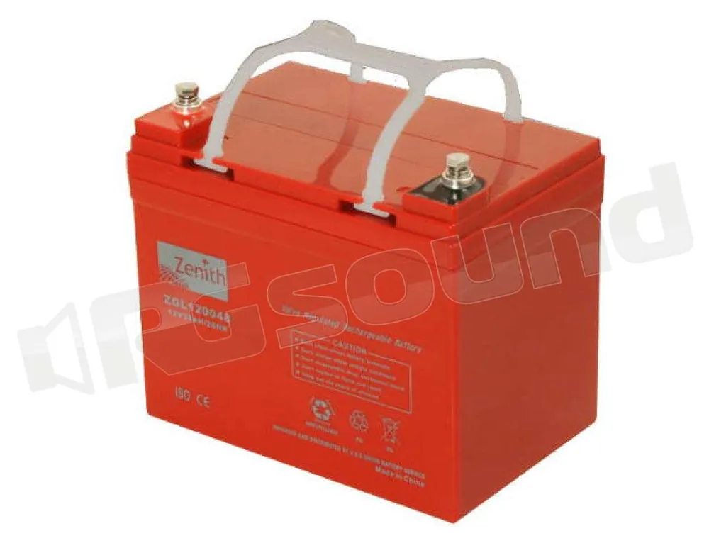 Zenith ZGL120048 12v 35Ah Batterie per avviamento e servizi - Batter