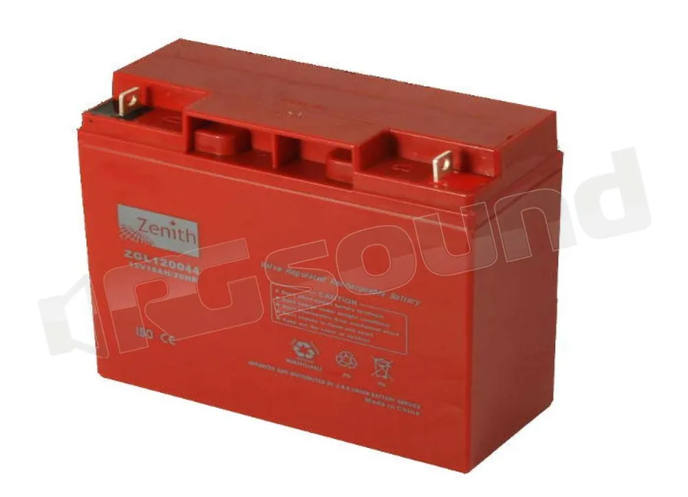 Zenith ZGL120044 12v 28Ah Batterie per avviamento e servizi - Batter