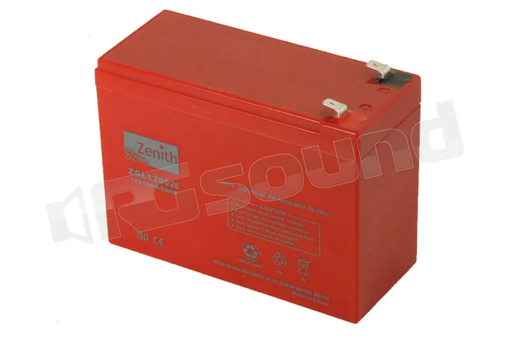Zenith ZGL120026 12v 7.2Ah Batterie per avviamento e servizi - Batte