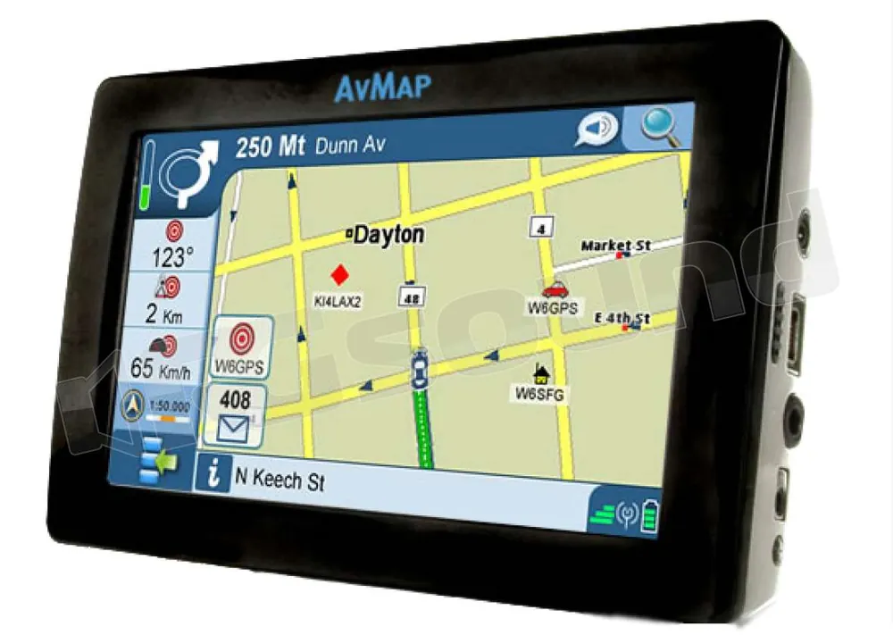 AV Map Geosat 6 APRS Navigatori GPS - Portatili
