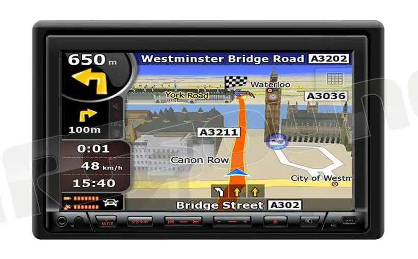 Macrom M-DVD7702R con mappa europa M-NV11I77 Monitor auto 1 e 2 Din