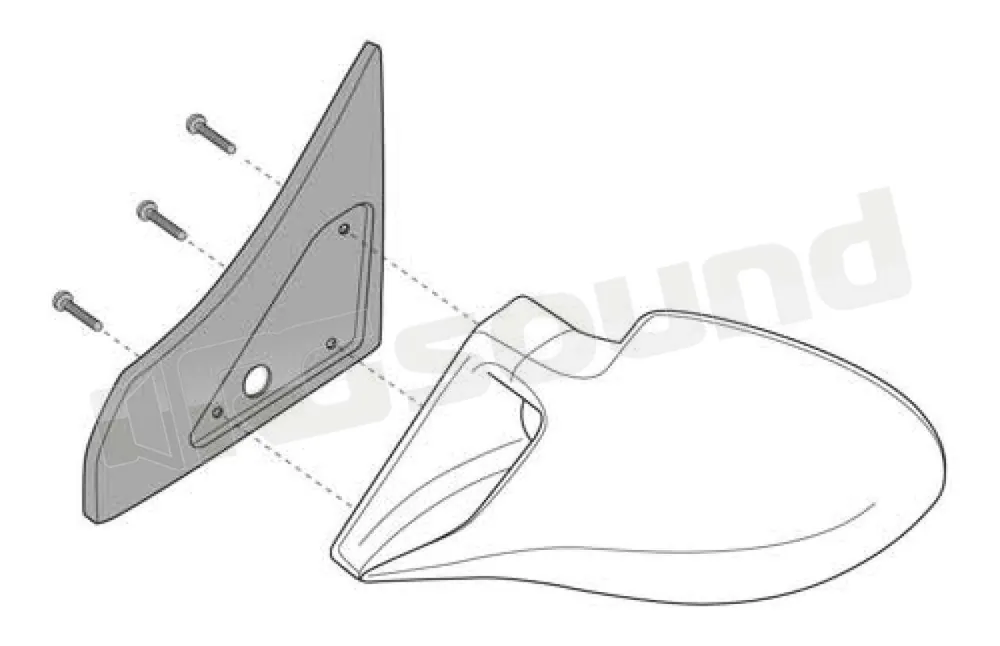 Simoni Racing B1/HOI Kit di fissaggio specchi Interni - Accessori in