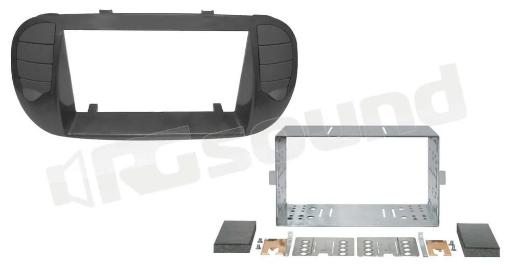 Phonocar 03578 Fiat 500 colore nero con bocchette aria Installazione