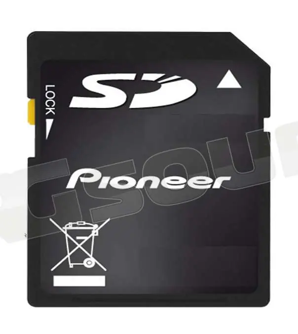 Pioneer CNSD-239FM SD con mappe aggiornate per AVIC-F310BT (mai aggior