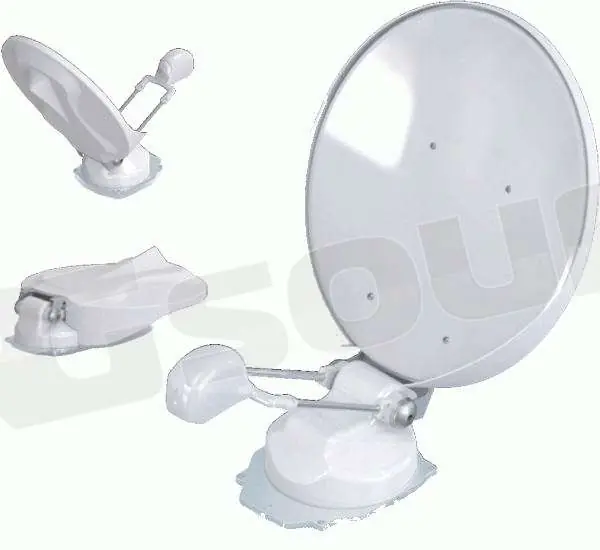 Calearo 7138081 + 7138086 SATSHARK AUTO D85 satellitare per camper A