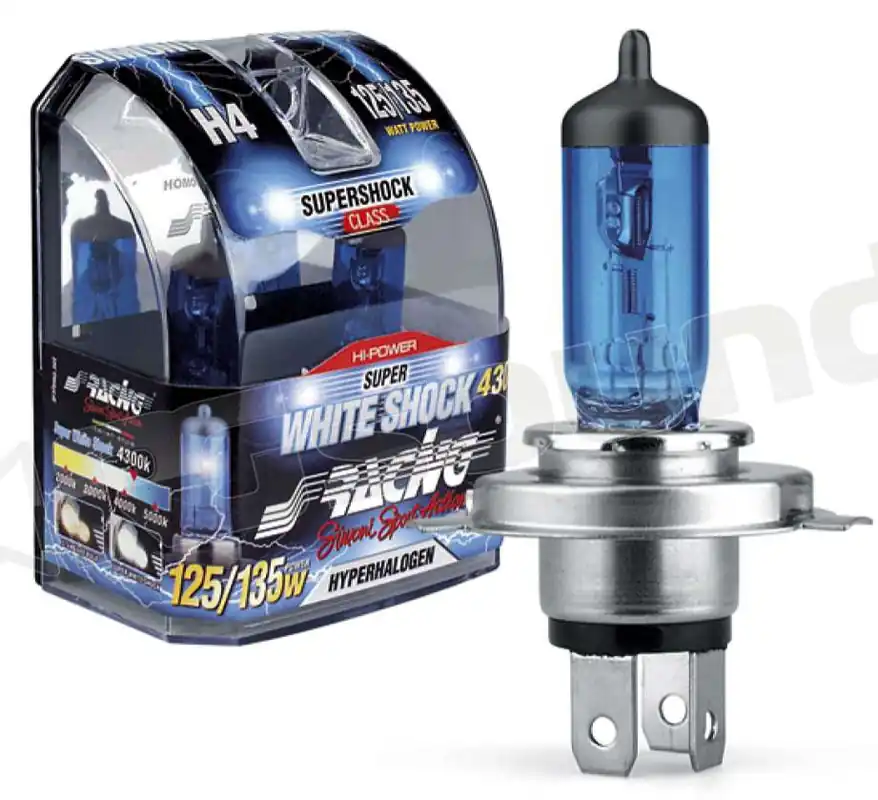 Simoni Racing SW8 Super White Shock (4.300°K) - H8 Illuminazione -