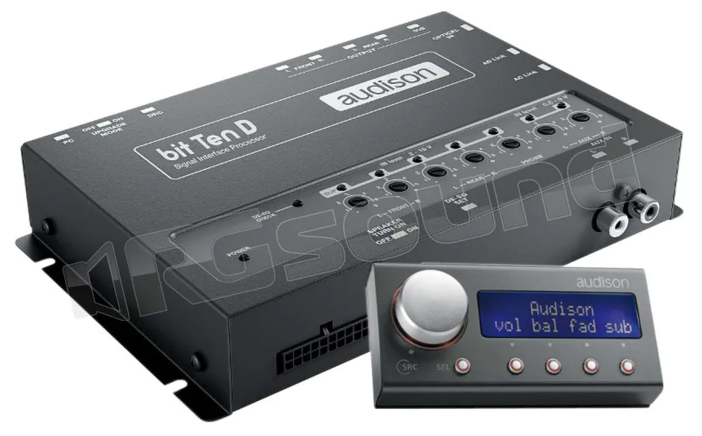 Audison bit Ten D Processore audio Digitale a 32 Bit con DRC Process