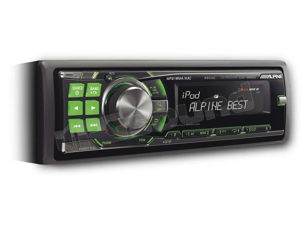 Alpine CDE-9880Ri Autoradio 1 din e 2 din Car stereo - Autoradio 1