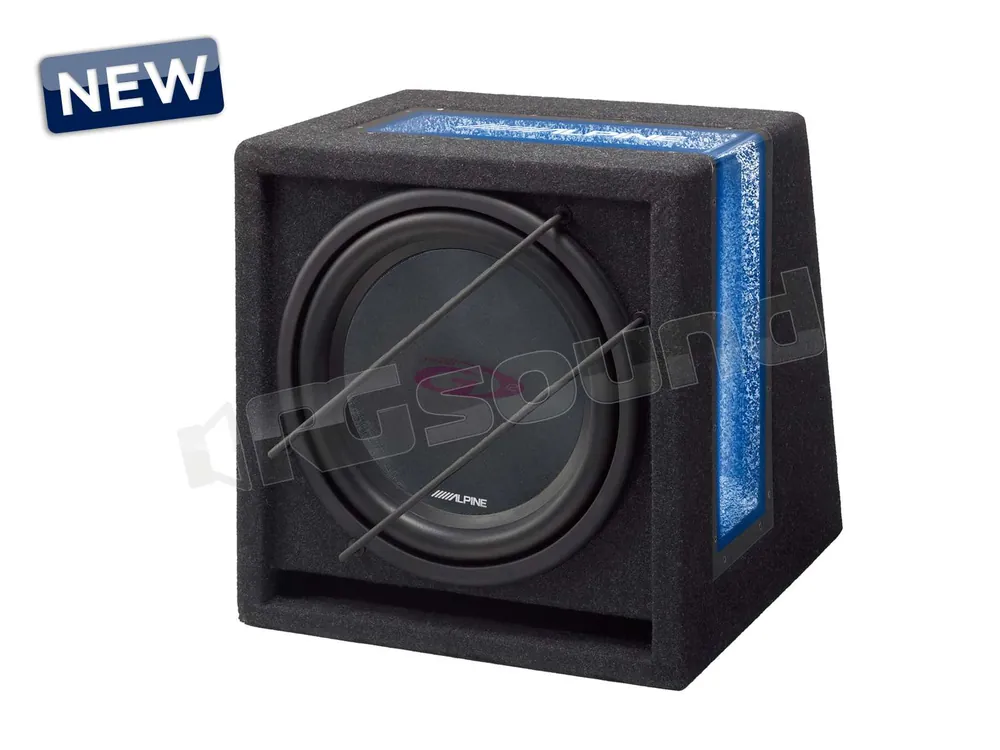 Alpine SBG-1244BR Subwoofer - Subwoofer in cassa