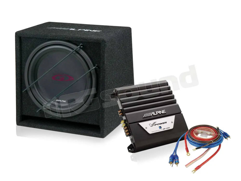 Alpine SBG-12KIT Subwoofer - Subwoofer amplificati