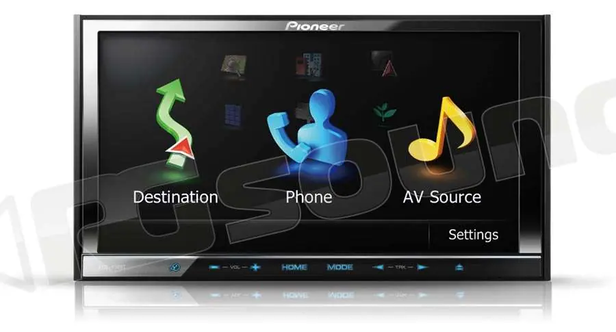 Pioneer AVIC-F30BT Ufficiale Italia Monitor auto 1 e 2 Din Car multi