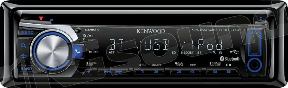 Kenwood KDC-BT41U Sintolettore CD con bluetooth Autoradio 1 din e 2