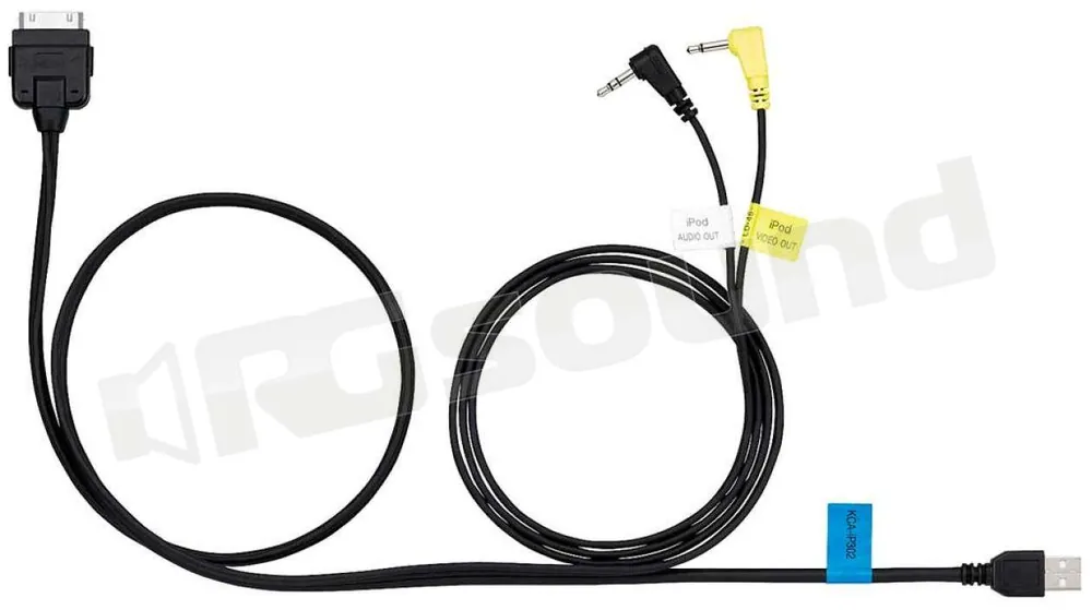 Kenwood KCA-IP302 cavo collegamento audio-video per iPod Interfacce