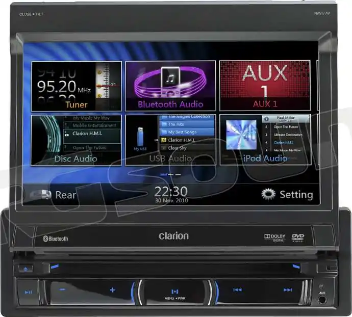 Clarion NZ501E Monitor auto 1 e 2 Din Car multimedia - Monitor auto