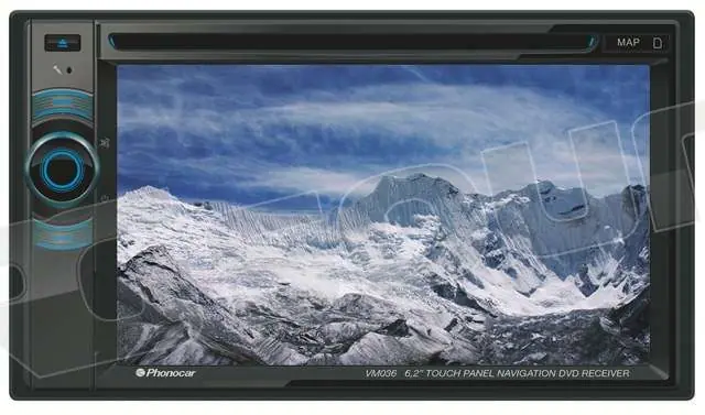 Phonocar VM036 Monitor auto 1 e 2 Din Car multimedia - Monitor auto