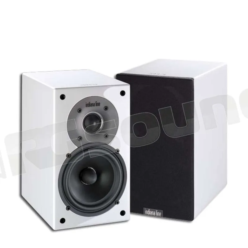 Indiana Line Tesi 242 LB bianco lucido - diffusori a due vie da scaffa