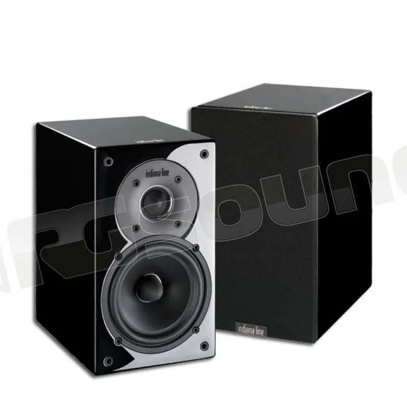 Indiana Line Tesi 242 LN Diffusori a due vie nero lucido Diffusori H