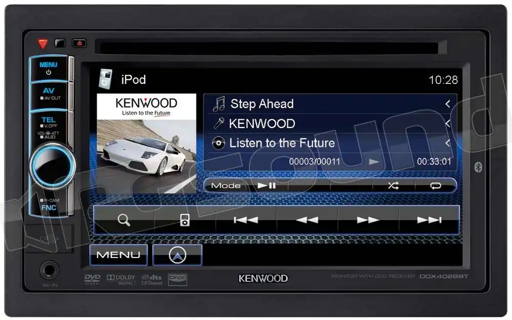 Kenwood DDX4028BT Monitor VGA 2DIN Monitor auto 1 e 2 Din Car multim