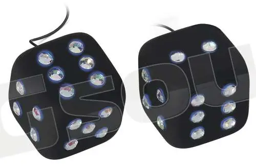 Simoni Racing Sparkling led dice - DICE Interni - Cuscinetti copric