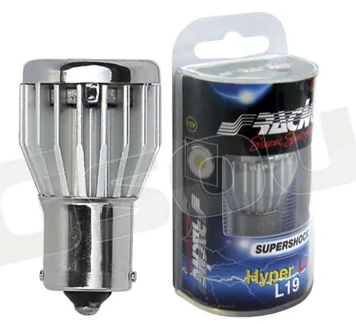 Simoni Racing HL3/19W Hyper led - BA15s Illuminazione - Lampadine Le