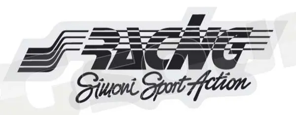 Simoni Racing CR/4NE Adesivo Small sticker Esterni - Prese d‘aria, t