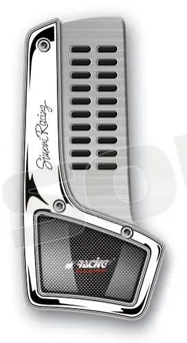 Simoni Racing 940/K Pedana Poggiapiede R1 Interni - Pedali pedane e