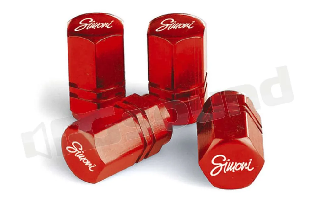 Simoni Racing CAPS2/R Cappucci universali Esagonali Esterni - Cappuc