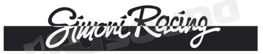Simoni Racing FLSR/N Adesivo Kit fasce fiancate Esterni - Prese d‘ar