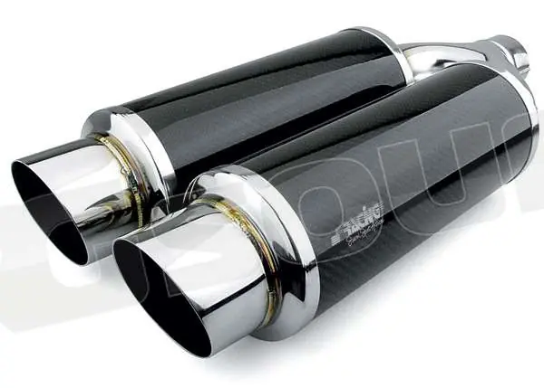 Simoni Racing ESR23321 Double carbon fire - marmitta Marmitte e term