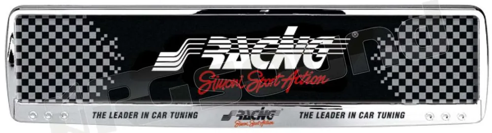 Simoni Racing PTX/1 Portatarga posteriore universale Esterni - Porta
