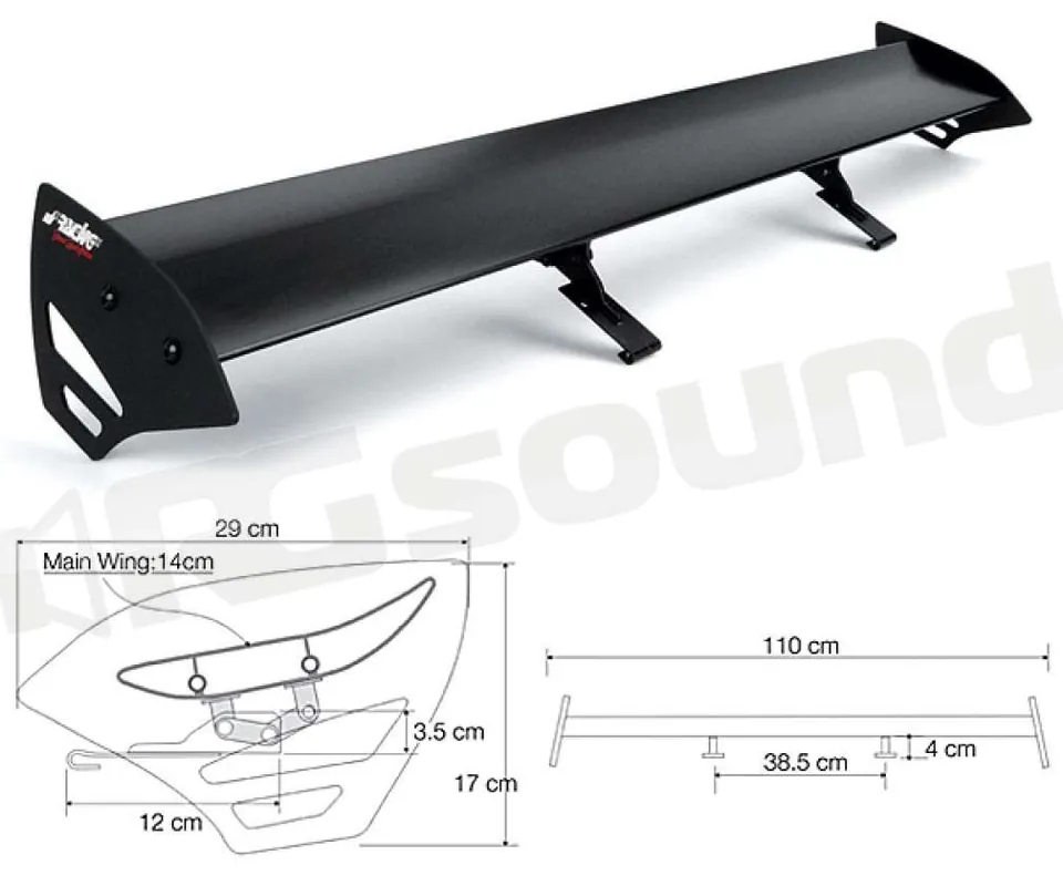 Simoni Racing SPA/1A Mistral Alettone Alluminio Performance - Aletto