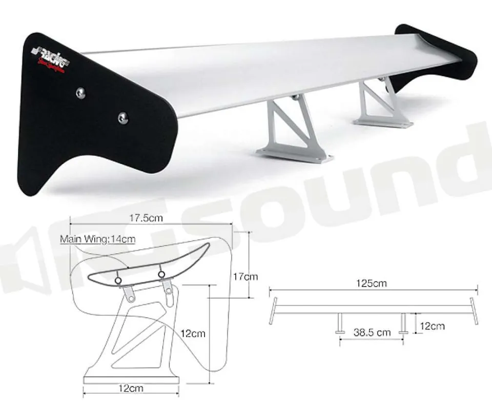 Simoni Racing SPA/3A Fast wing - Alettone alluminio Performance - Al