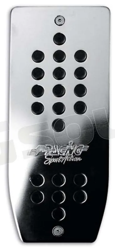 Simoni Racing 820PX Pedana Poggiapiede Cromata Interni - Pedali peda